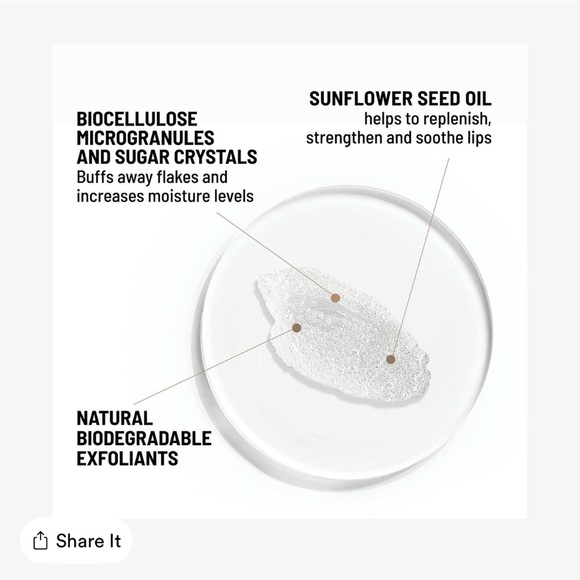 Dr. Brandt Lip Exfoliator with Natural Ingredients NIB - Picture 2 of 3